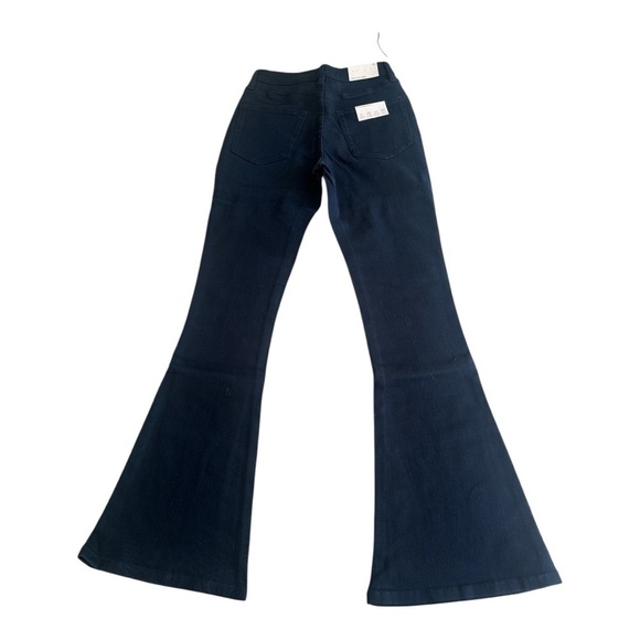 WeWoreWhat Blue Flare Wide Leg Jeans - Picture 4 of 12
